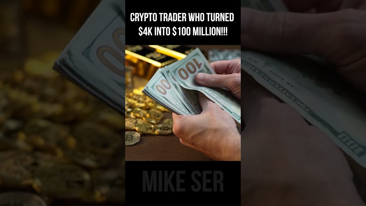 Crypto Trader Who Turned $4K Into $100 Million #shorts #shortsvideo #trader  #success - YouTube