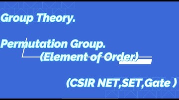 Order of Permutation Groups || CSIR NET ||IITJAM ||SET||short tricks #symmetricgroup #sngrouptheory