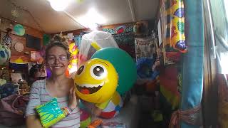 INFLATABLE Beach Balls, Water Wings | Inflation With Looner Girl Gravite56