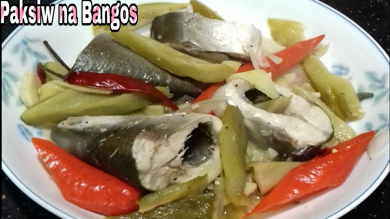 how to Cook milkfish (Paksiw na bangus)