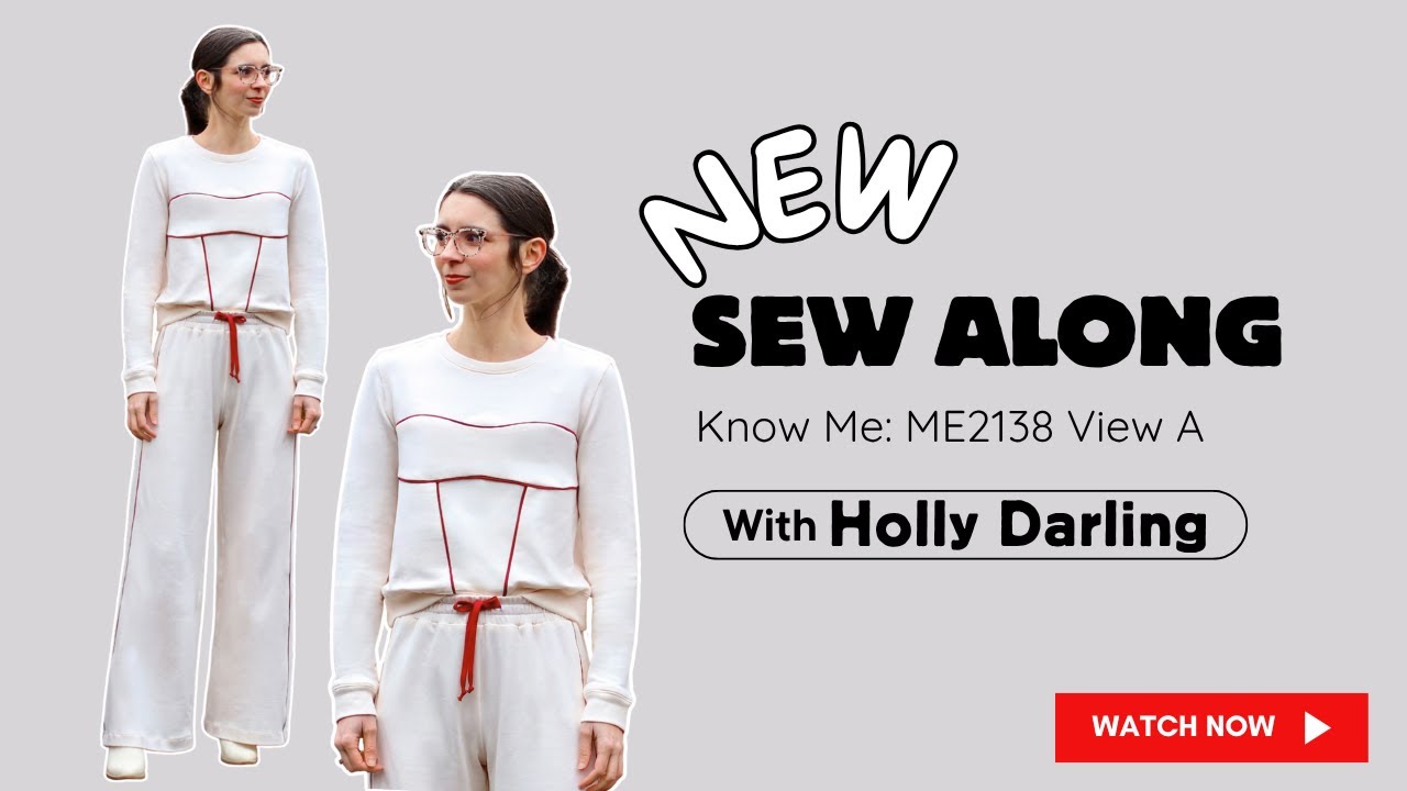 メイ ME2138 | Know Me Sewing Pattern Misses' Sweatsuit Top and Pants by