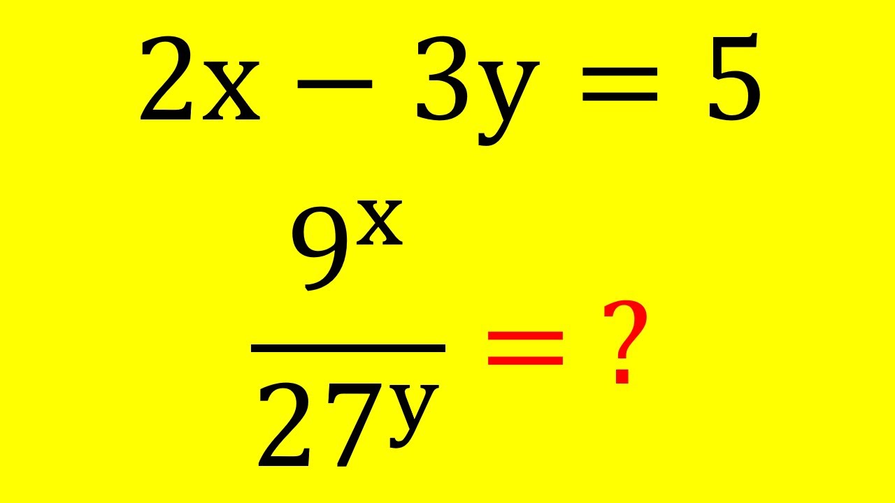 Math Olympiad | A Nice Algebra Problem | How to solve this problem ...
