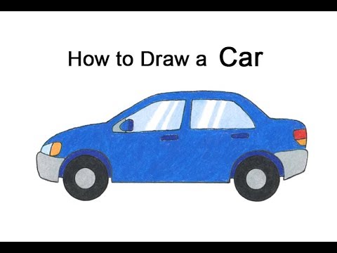 How to Draw a Car VIDEO & Step-by-Step Pictures