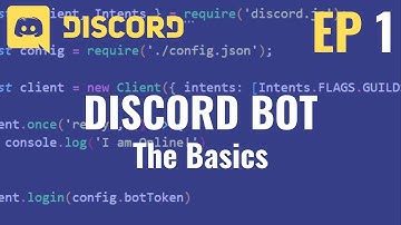 How To Code a Discord Bot | Ep 1: The Basics