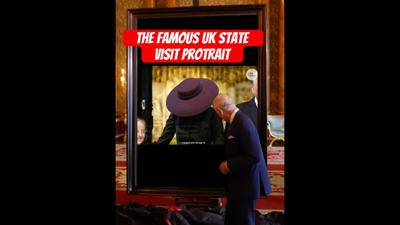 The Famous UK State Protrait! #funny #trump #fypシ゚