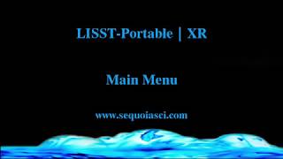 LISST-Portable|XR Main Menu Description
