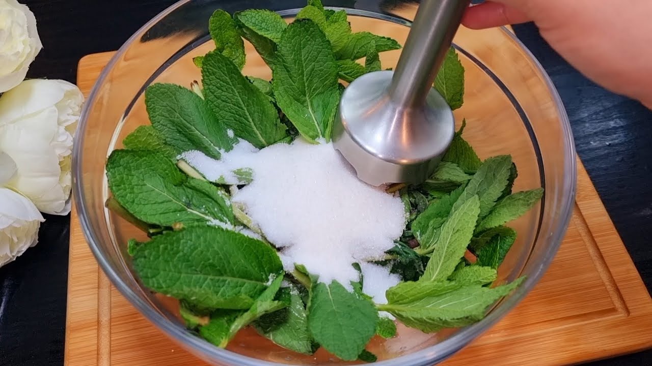 ВЗБЕЙТЕ САХАР С Мятой ❗ Муж в  Шоке от результата! А ВЫ ЗНАЛИ ПРО ЭТОТ РЕЦЕПТ!Готовлю их за 10 минут