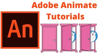 Learn Animation On Adobe Animate I Doraemon & Anywhere Door Animation I screenshot 4