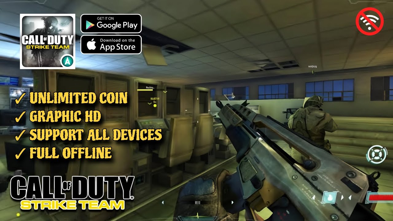 CALL OF DUTY : STRIKE TEAM MOD APK • Android Gameplay ( OFFLINE GAMES CALL OF DUTY : STRIKE TEAM MOD APK • Android Gameplay ( OFFLINE GAMES