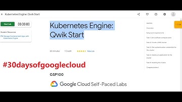 Kubernetes Engine Qwik Start | #30daysofgooglecloud | Shortcut Method | Track 1 Skill Badge 1 |