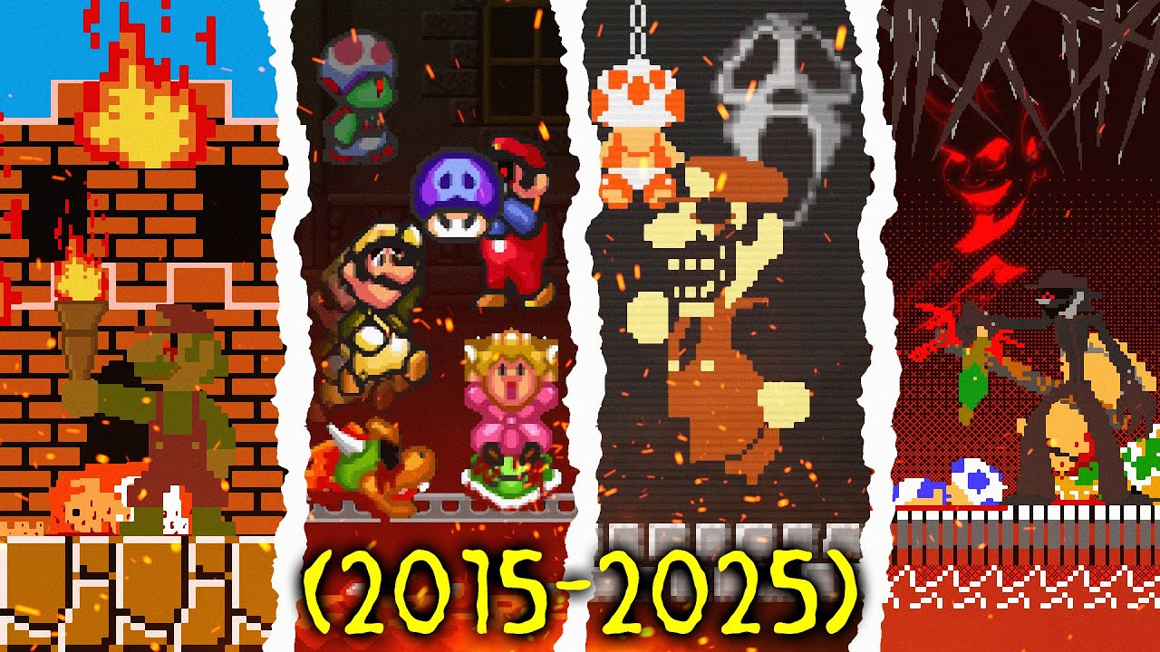 Mario.EXE (CoolRash) GAMES COMPILATION! (2015-2025)