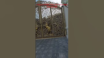 ✅ Mẫu Cổng Nhôm Đúc đẹp và cao cấp nhất hiện nay