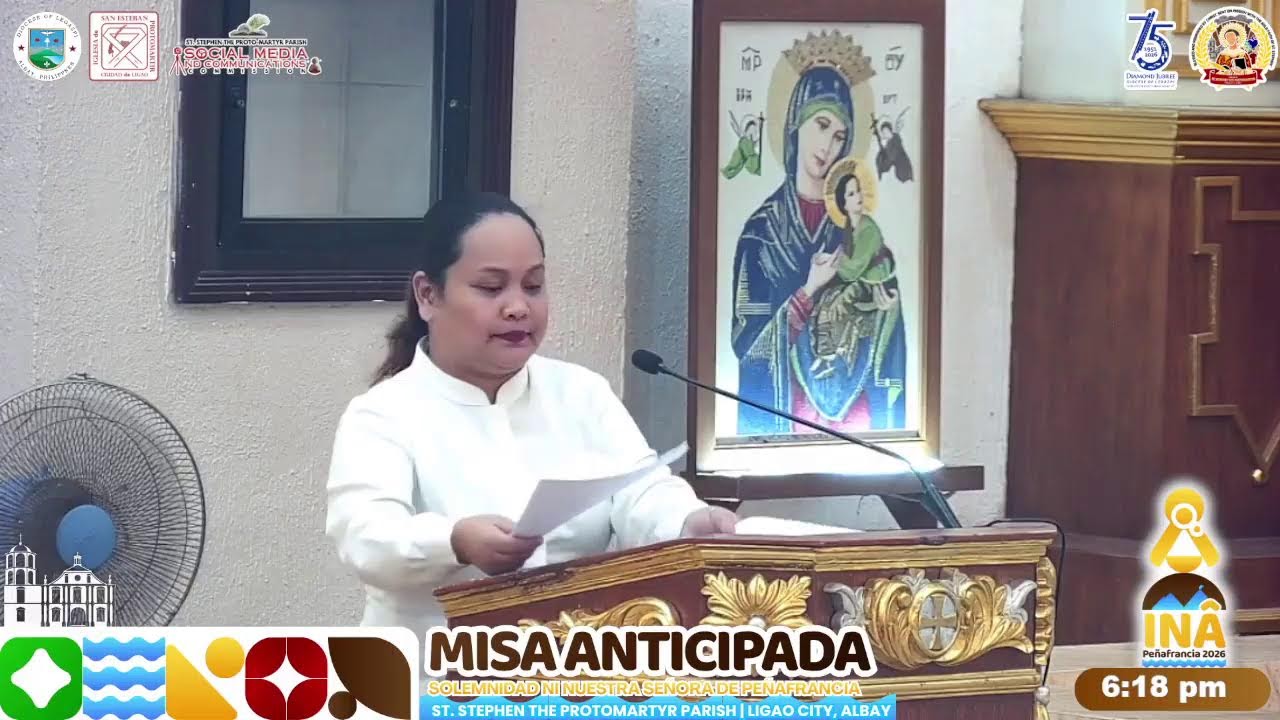 Misa Anticipada | SOLEMNIDAD NI NUESTRA SEÑORA DE PEÑAFRANCIA
