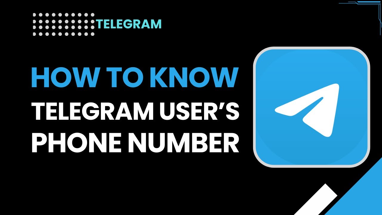 Как узнать номер телефона пользователя Telegram | Объяснение принципов конфиденциальности