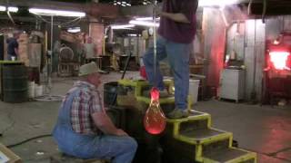 Blenko glass blowing 6-4-09 (in HD)
