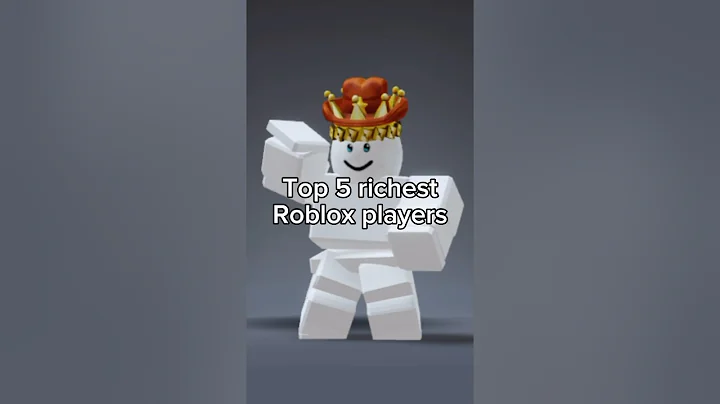 Top 5 richest Roblox players #roblox