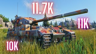 World of Tanks FV215b (183)  11.7K Damage & 2x FV215b (183)  10K & 11K