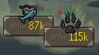 The MOST efficient way to train Hunter & Fishing (Drift Net Fishing Guide)