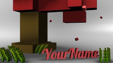 [HD] Free CubeWorld Youtube Intro (Blender Template)