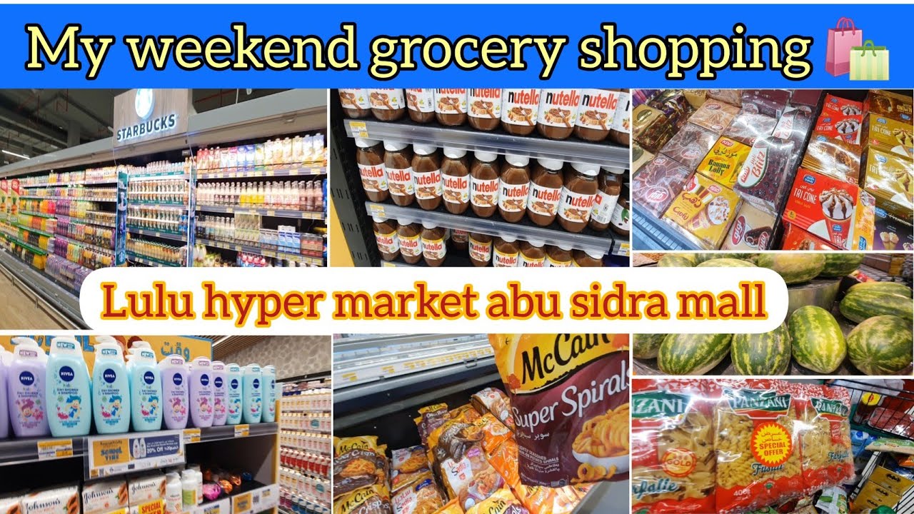 Grocery shopping haul 🛍 in qatar 🇶🇦 mahergoodlife القطر YouTube