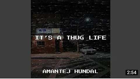 Zindagi Haseen : Amantej Hundal (Official Song) | it's a thug life Amantej Hundal new song drip