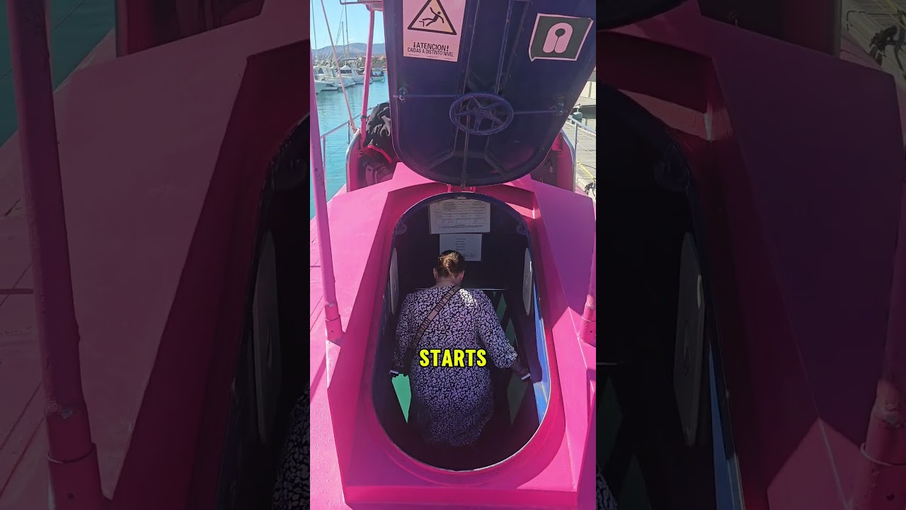 Glass bottom boat Caleta de Fuste