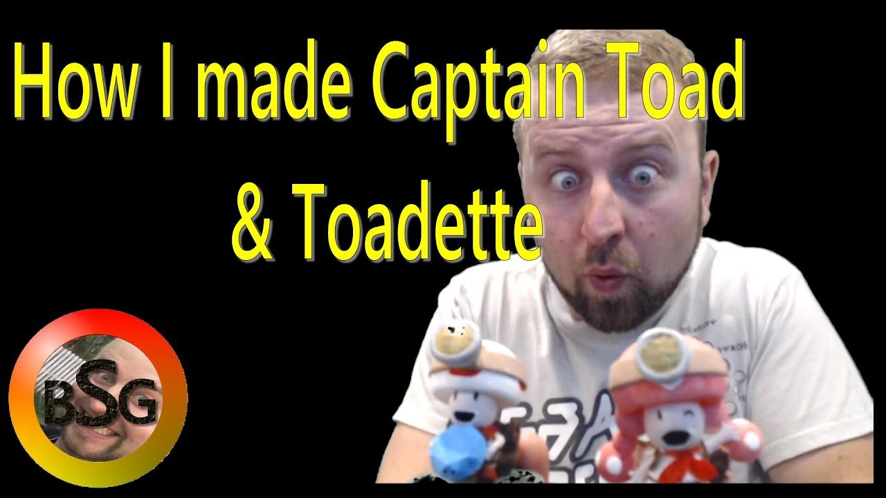 How I made Captain Toad and Toadette - Blacksmithing gamer