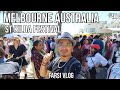 Melbourne australia st kilda festival  sunday vlog 4k