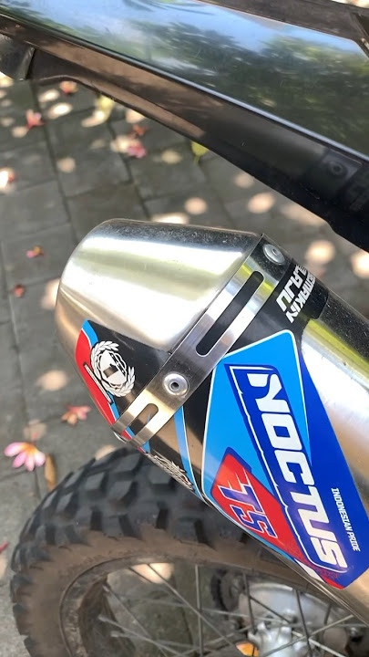 NORIFUMI NOCTUS T5 STANDAR 1 TAHUN PEMAKAIAN🤔 #shorts #norifumi #honda #crf150l
