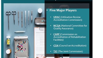 Lecture 4: Laboratory Accreditation & Accrediting Agencies