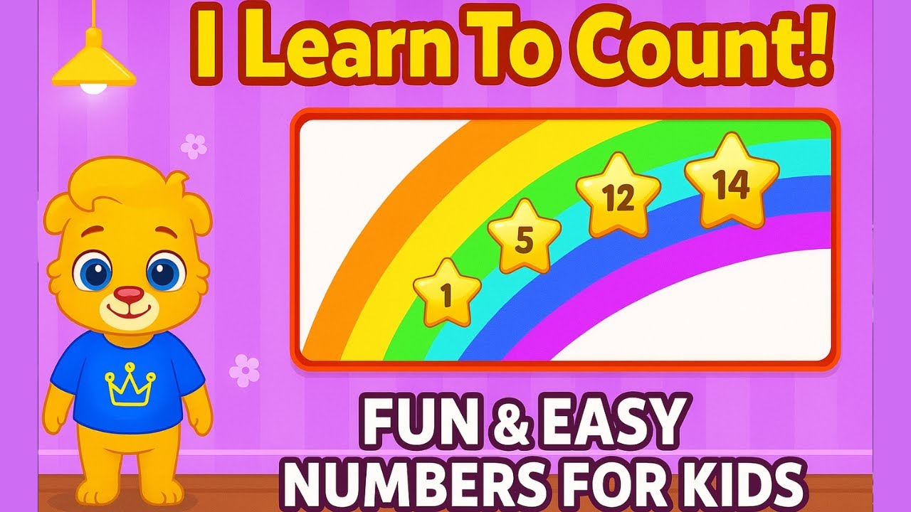 Ascending numbers I Learn to Count ! Fun & Easy Numbers for Kids 🎉🧠 ...
