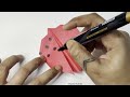 How to Make Cute &amp; Easy Origami Lady Bug  For Beginners - Origami Animals - Origami Easy