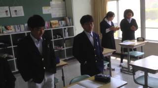 1年HR2016-For you For me-「20160412特別讃美歌練習①」