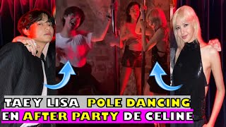 BTS' V, BLACKPINK's Lisa flaunt pole dancing skills at Celine's after-party  in Paris