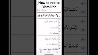 Download Lagu How to recite Bismillah #Allah #Bismillah #Muhammad #Quran #Searchtruth  #Islam #Muslim MP3