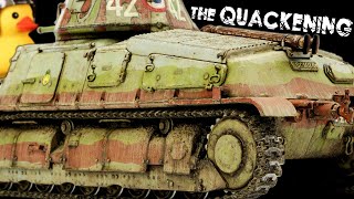 Duck Tank Drives Through Mud, Instantly Regrets It (Somua S35, Tamiya)