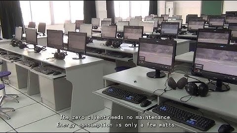 SUNDE zero client computing -- customer story