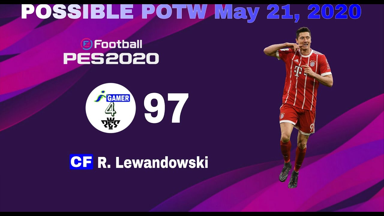 PES 2020 || POSSIBLE POTW MAY 21, 2020
