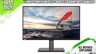 Lenovo ThinkVision P25i-30 24.5-Inch IPS LCD Monitor Launched
