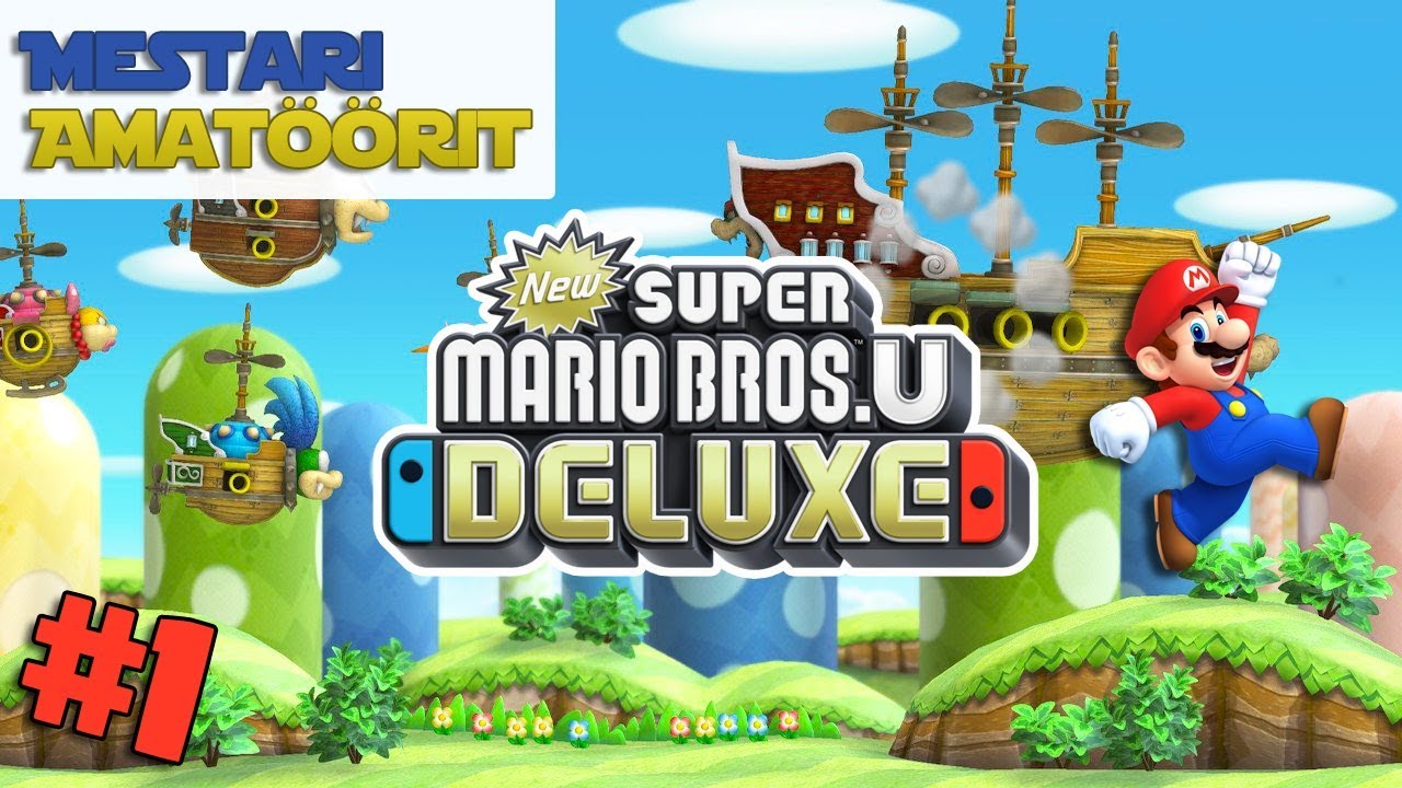 New Super Mario Bros. U Deluxe #1 (Suomi) - YouTube