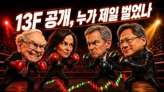 13F Filings Released: Who Made the Most Berkshire vs. Bridgewater vs. Citadel vs. Nvidia's Jense...