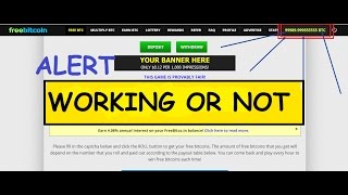 SCRIPT  WORKING IN FREEBITCOIN.COM  REAL OR FAKE MUST WATCH screenshot 4