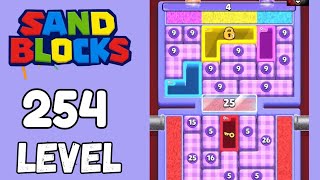 Sand Blocks Level 254 Walkthrough Solution