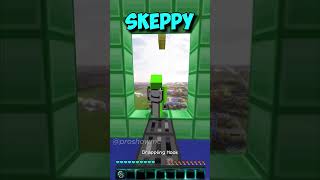 Noob Vs Skeppy Vs Dream Vs Mikey: Minecraft Parkour🤯 Ft. Jj, Georgenotfound & Herobrine #Shorts