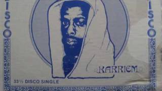 KARRIEM - I love you - Pashlo records chords