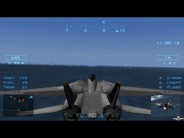 PS2) Sidewinder F (SLPS-25076) Gameplay PSXPLANET.RU - YouTube