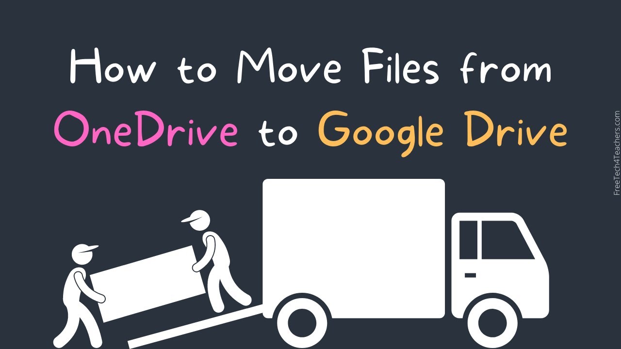 How do I switch from OneDrive to Google Drive?
