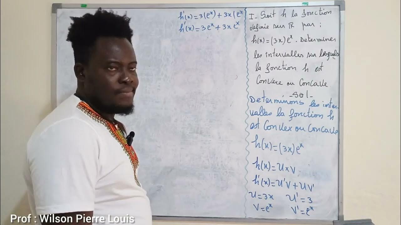 La convexité de la fonction ( Convexe ou concave). MathsAnalyse YouTube