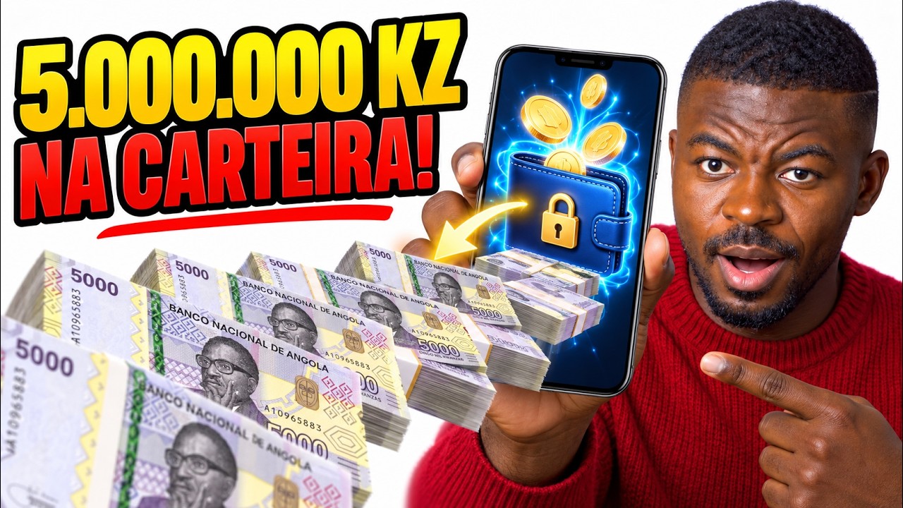 Como Ganhar 5.000.000 KZ Com Carteira Digital