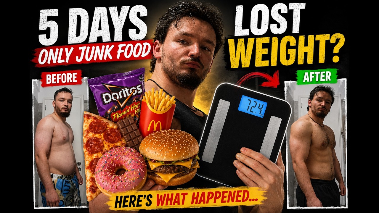 Can You Lose Weight Eating ONLY Junk Food? - YouTube